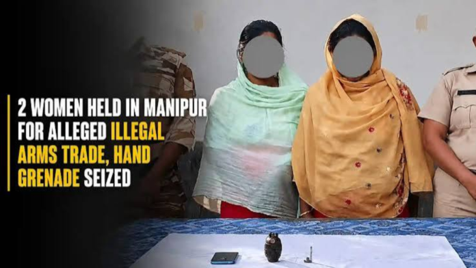 safeimagekit-resized-images (16) Powerful Crackdown: Manipur Illegal Arms Trade Under Scanner as Two Women Held, Hand Grenade Seized