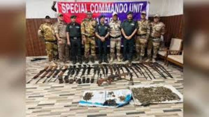 Major Manipur Police Search Operation Recovers 29 Firearms and Huge Ammunition Cache in Imphal East