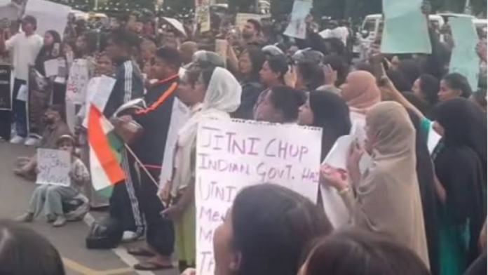 Strong Solidarity: Shillong Citizens Support Delhi Protests Over Police Action Against Students
