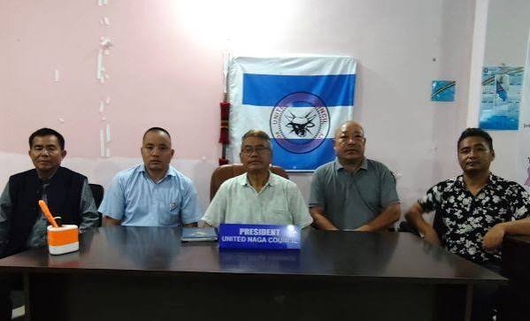 Representatives of the United Naga Council submit a formal memorandum containing a four-point charter of demands to government officials.