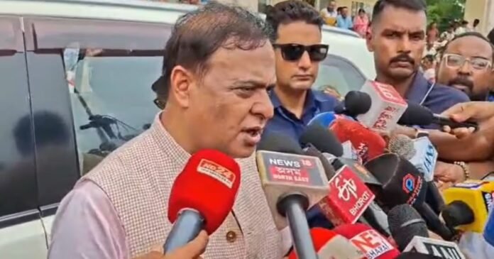 Assam Chief Minister Himanta Biswa Sarma raises concerns about alleged illegal mining in Nagaland and cross-border river siltation.