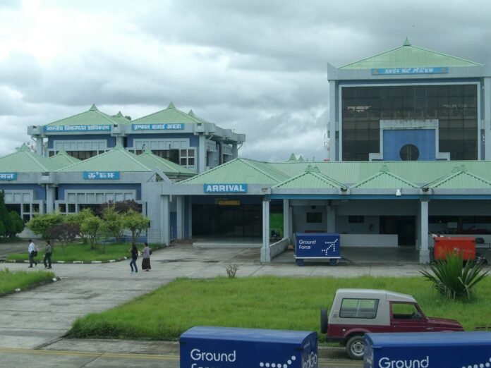 Proposed cargo terminal development at Bir Tikendrajit International Airport in Imphal as part of the airport expansion plan.