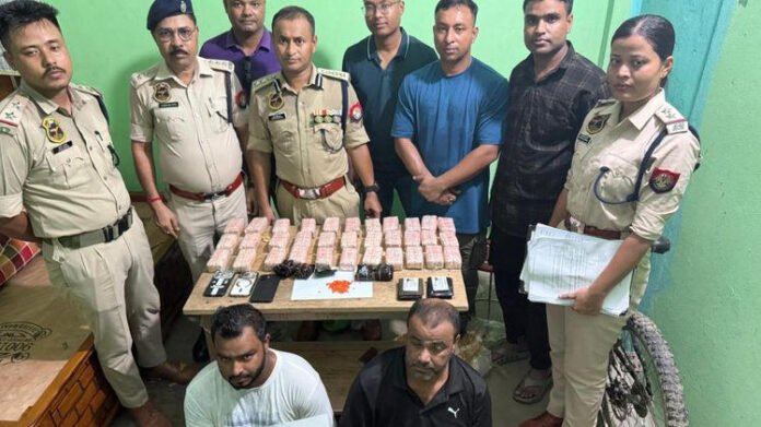 AA2aFjkL Assam: Cachar police seize 70,000 suspected yaba tablets, arrest two brothers