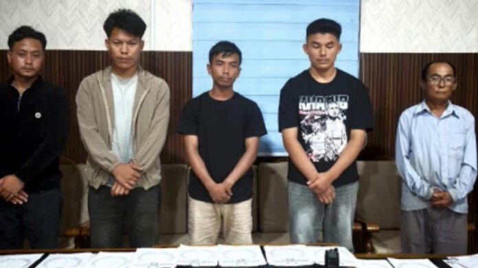 AA2aWuXw Six UPPK cadres arrested in Manipur over alleged extortion, kidnapping