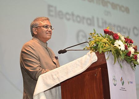 AA2aiUsZ CEC Gyanesh Kumar calls for familiarising students with electoral system