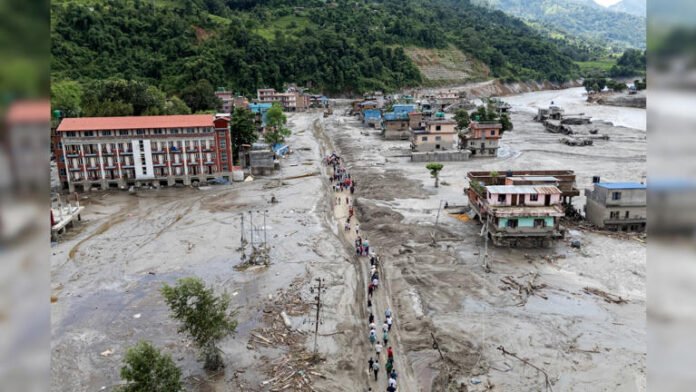 At least 13 people from Karnataka, 11 of them from Bengaluru Urban district, are stranded in Nepal and the Tibet Autonomous Region, Chief Minister DK Shivakumar's office said on Thursday.