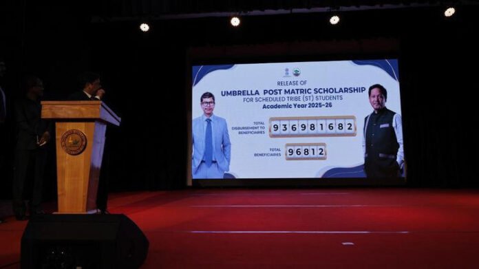 Meghalaya releases Rs 93.7 crore scholarship instalment for 96,812 ST students