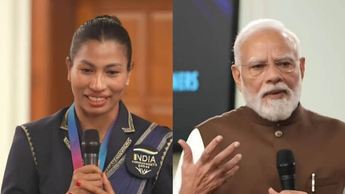 Lovlina Borgohain Wins PM Modi’s Strong Praise for Glasgow Map Stand