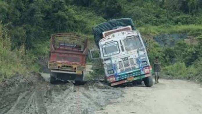 Manipur-bound Heavy Vehicles Face Major Highway Curbs Amid Damage