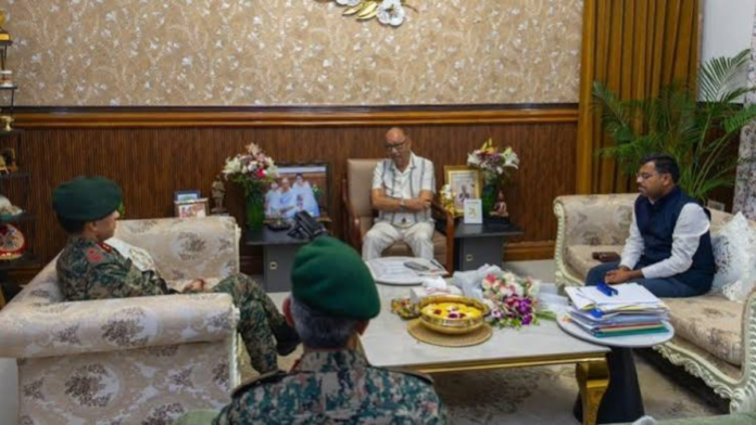 Manipur Security Situation Gets Major Review as CM Meets Assam Rifles Leaders