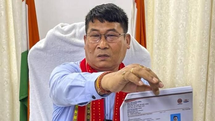 Tripura Tribal Welfare Minister Bikash Debbarma holds discussions with former insurgents over rehabilitation packages and criminal case withdrawals.