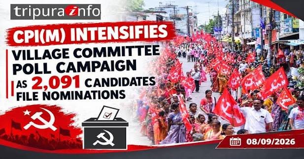 Candidates and political supporters participate in nomination activities and rallies across Mungiakami Block ahead of Village Committee elections.
