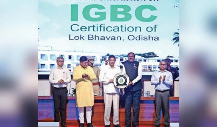 Odisha Lok Bhavan first in country to secure Platinum certificate for green campus