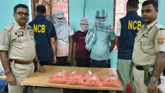 AA2budRi Tripura Police, NCB seize 8 kg Yaba worth Rs 3.2 crore, arrest three