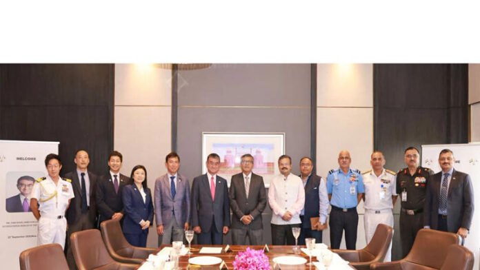 AA2cKvhl India, Japan hold talks on boosting defence ties, regional security