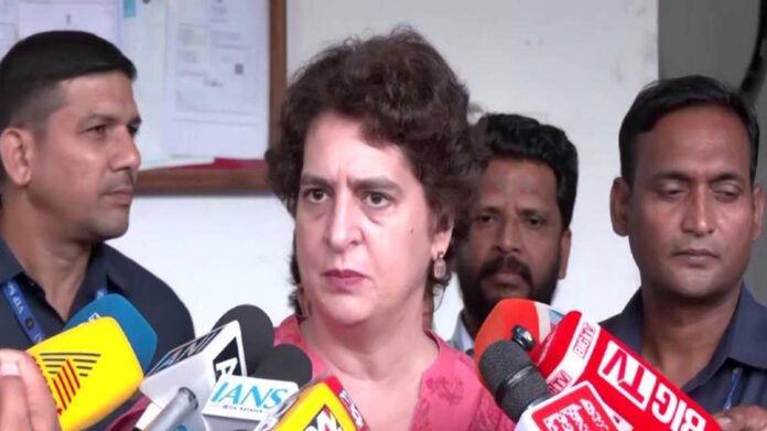 AA2cROKS Priyanka Gandhi wants CEC prosecuted for 'illegal acts' in poll rolls