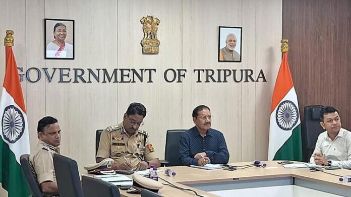 Tripura gears up for TTAADC village committee polls, security reviewed
