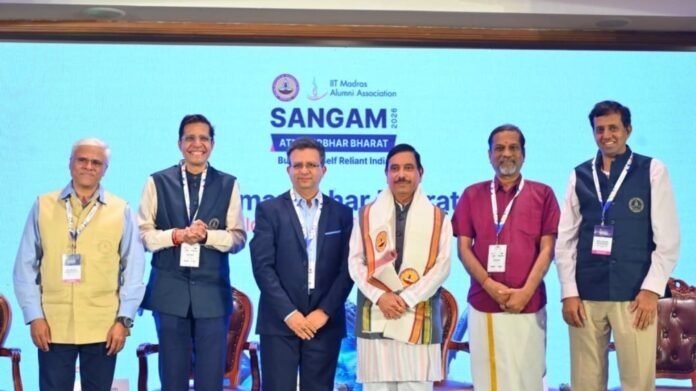 AA2d3Bpl Education Minister Pralhad Joshi Urges IIT Madras Alumni To Mentor Young Innovators
