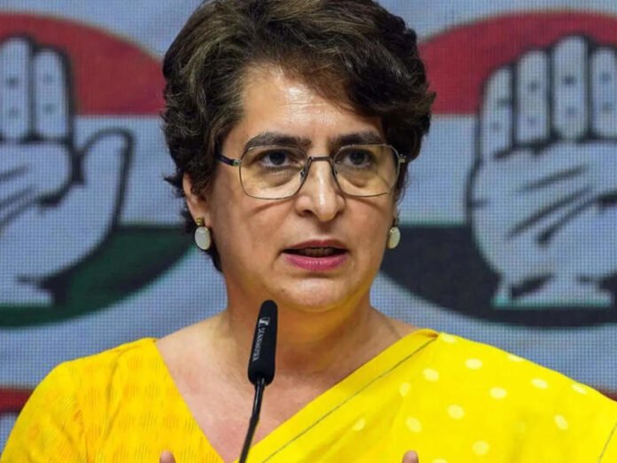 'He needs to resign now': Priyanka renews demand for CEC's ouster over 'political leanings'