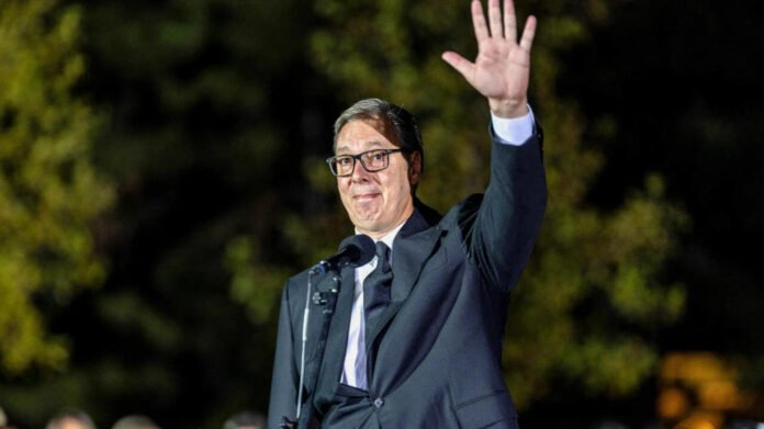 AA2d4UyN Serbia’s Vucic resigns, pivots to prime minister bid ahead of October vote