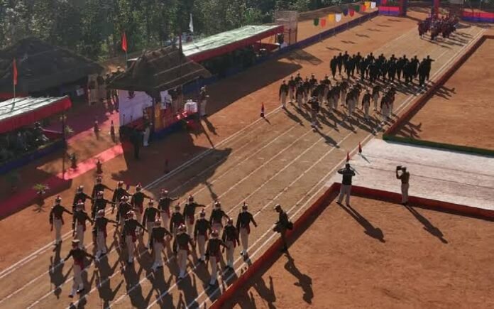 Meghalaya Police President’s Colour ceremony at JN Stadium in Shillong postponed after Amit Shah’s visit was cancelled.