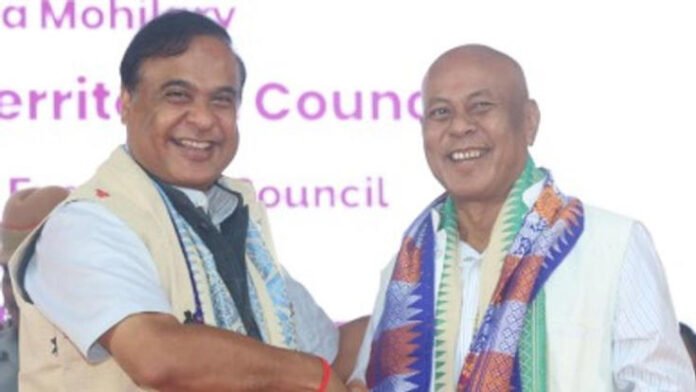Himanta hails Hagrama Mohilary-led BTC on completing one year, highlights ‘triple-engine' development