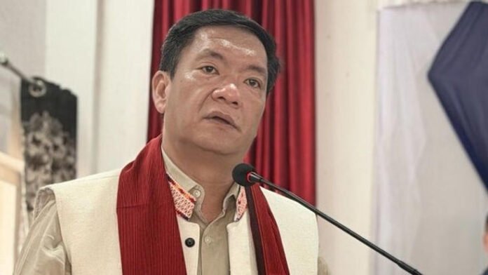 AA2dfE98 Arunachal CM highlights water security challenges in Siang Valley