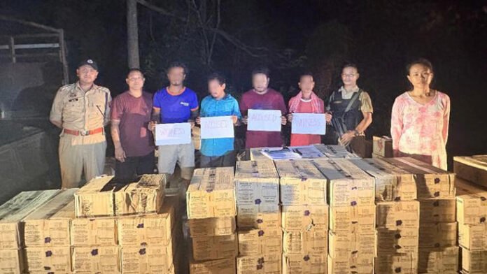 AA2dgxA8 1,015 litres of illicit liquor seized in Assam's Dima Hasao, two detained