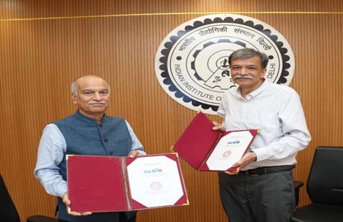 IIT Delhi and AcSIR join hands to expand opportunities for collaborative research and student exchange