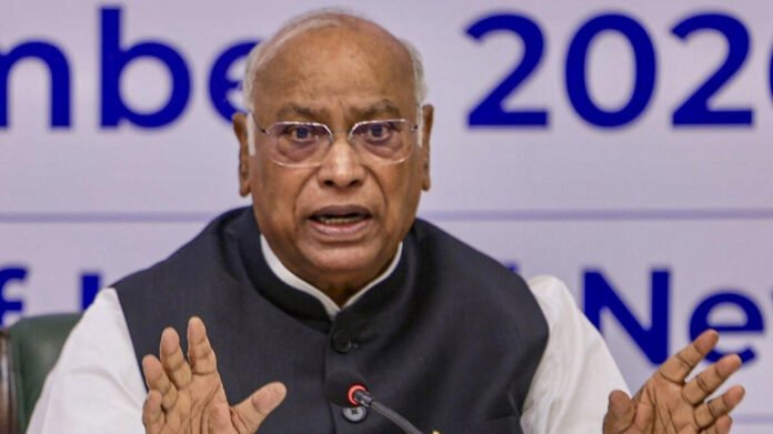 AA2dtK4N Mallikarjun Kharge demands fresh polls via ballot papers for assembly elections
