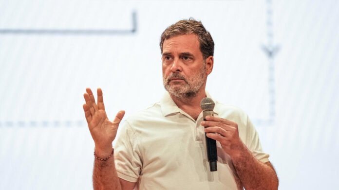Rahul Gandhi launches Satyagraha platform, urges people to register protests online