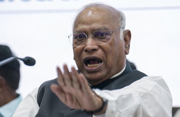 AA2duiX4 Kharge calls all elections illegal; demands dissolution of Lok Sabha, state assemblies