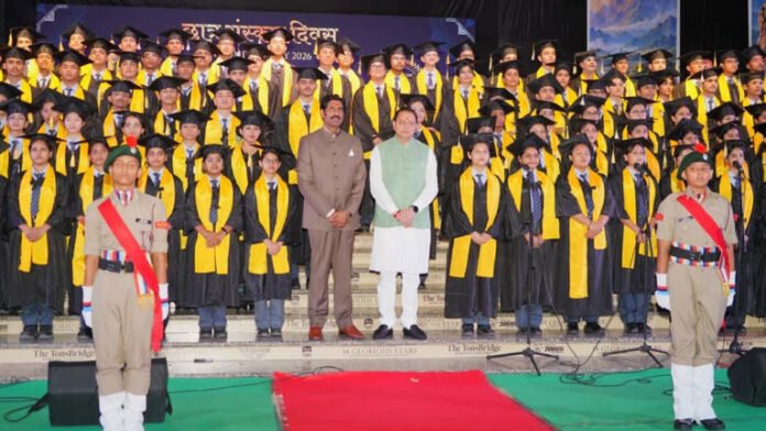 AA2fNcIi Uttarakhand News: CM Pushkar Singh Dhami Attends The TonsBridge School Ceremony, Emphasises Skills, Values