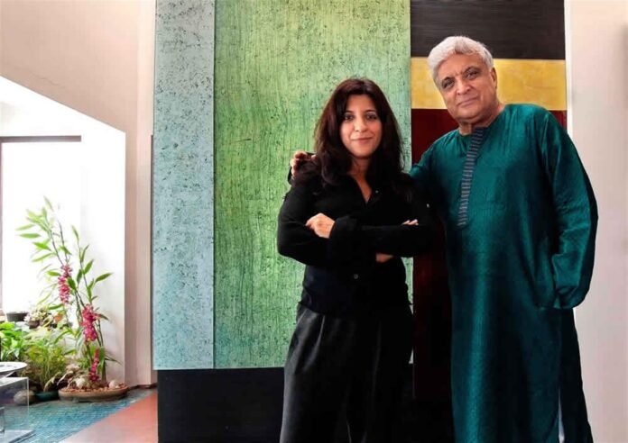 Javed Akhtar and Zoya Akhtar