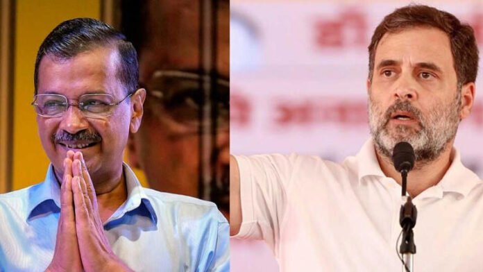 KEJRIWAL & RAHUL GANDHI