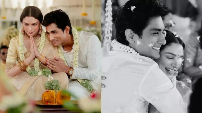 aditi rao & siddharth wedding photos