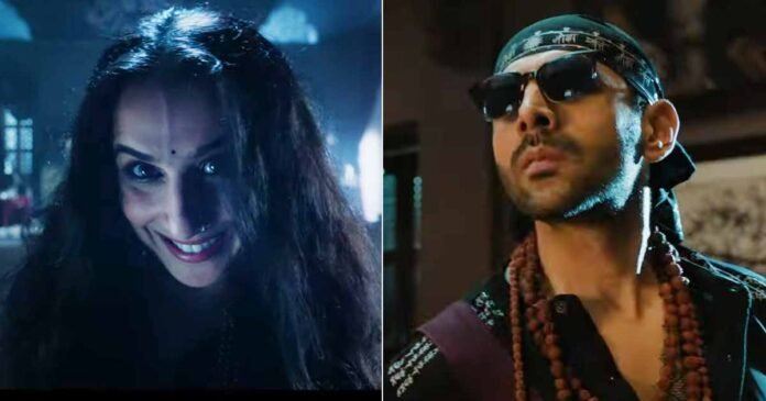 Bhool Bhulaiyaa 3 Teaser: Vidya Balan Returns as Manjulika to Challenge Kartik Aaryan’s Rooh Baba